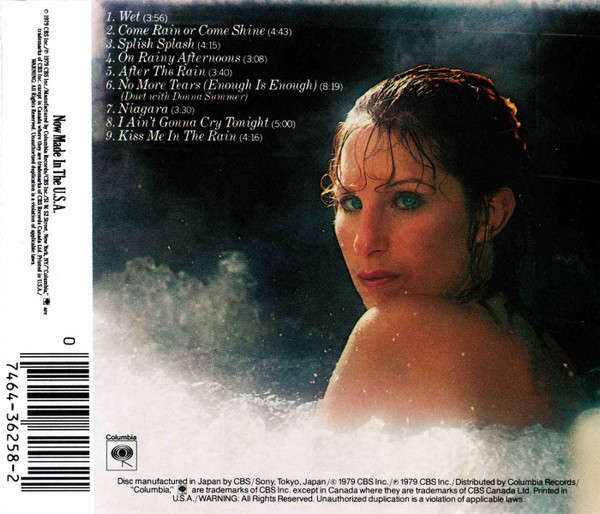 Barbra Streisand - Wet CD Import