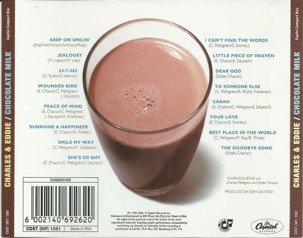 Charles & Eddie - Chocolate Milk CD