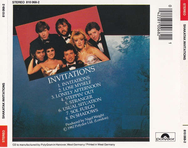 Shakatak - Invitations CD