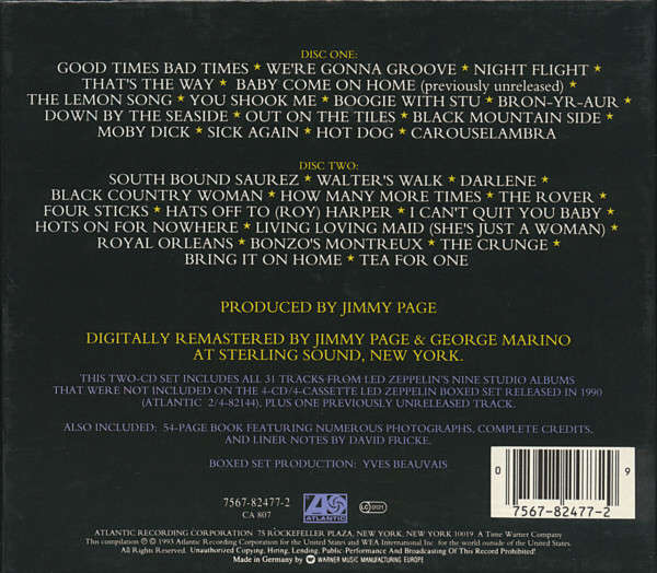 Led Zeppelin - Boxed Set2 CD Box Set Import