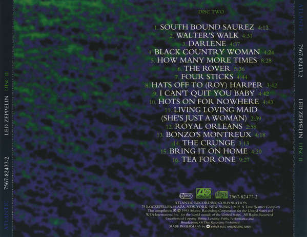 Led Zeppelin - Boxed Set2 CD Box Set Import