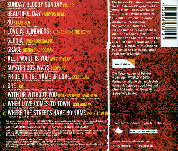 Various - In the Name of Love: Artists United For Africa CD Import