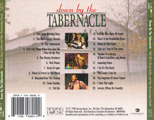Bill & Gloria Gaither & Their Homecoming Friends - Down By the Tabernacle CD Import