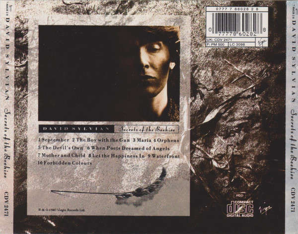 David Sylvian - Secrets of the Beehive CD Import