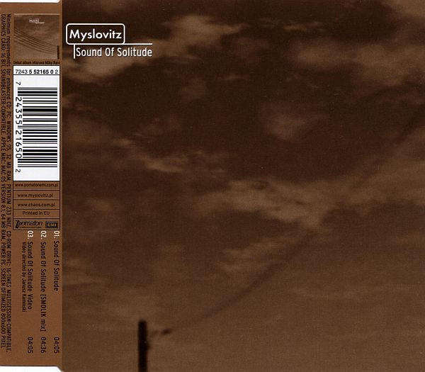 Myslovitz - Sound of Solitude CD Maxi Single Import