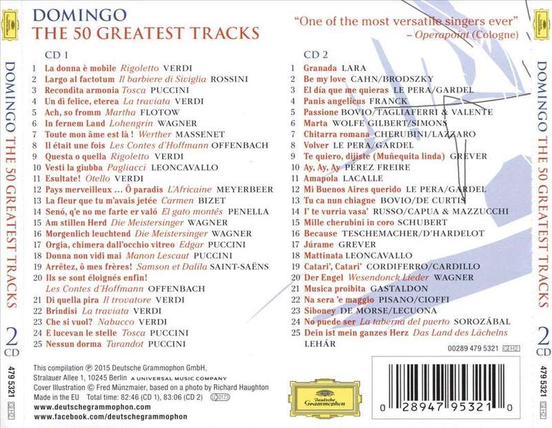Domingo - 50 Greatest Tracks Double CD Import Sealed