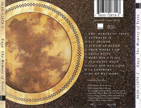 Enya - The Memory of Trees CD Import