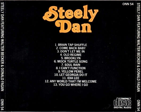 Steely Dan ft. Walter Becker & Donald Fagan - Steely Dan CD Import