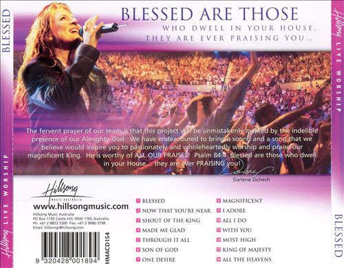 Hillsong Live Worship - Blessed CD