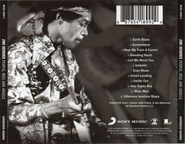 Jimi Hendrix - People, hell & Angels CD Import