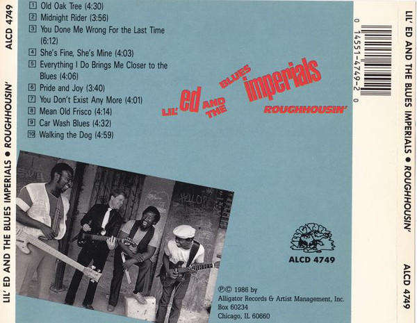 Lil' Ed & Blues Imperials  Roughhousin' CD Import