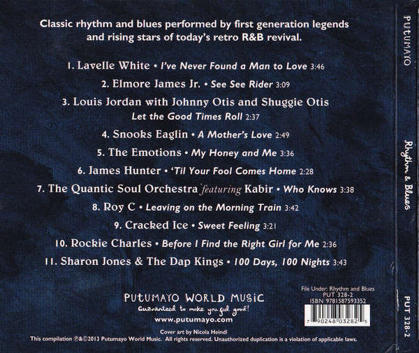 Putumayo Various - Rhythm & Blues CD Import