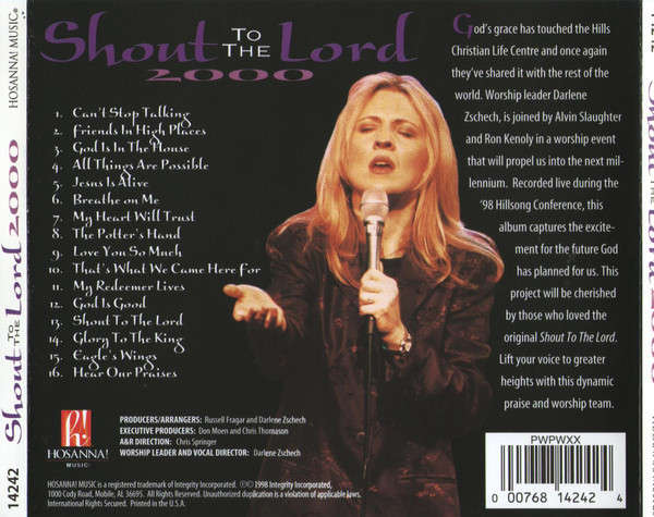 Hillsong Music Australia - Shout To the Lord 2000 CD Import
