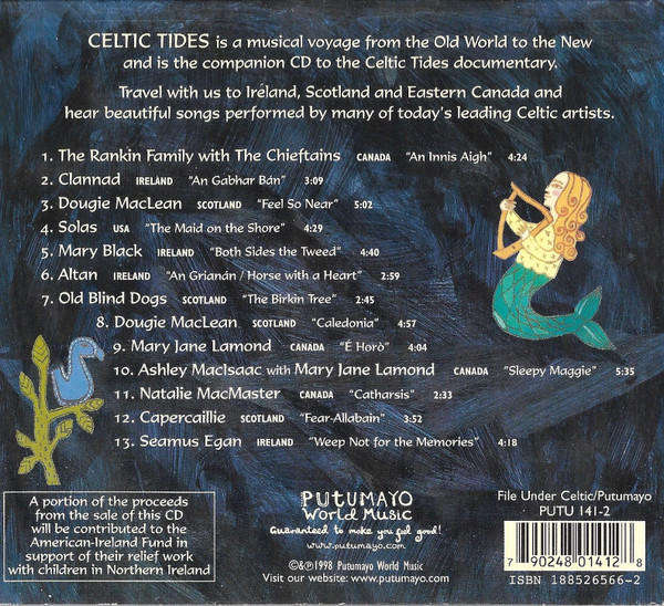 Putumayo Various - Celtic Tides CD Import