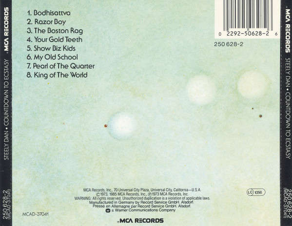 Steely Dan - Countdown To Ecstasy CD Import