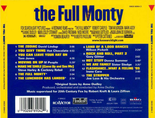 Soundtrack - The Full Monty CD Import