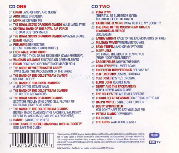 Various - Now That's What I Call Britain Double CD Import