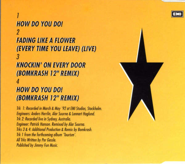 Roxette - How Do You Do! CD Maxi Single Import