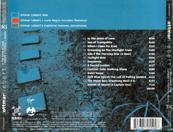 Ottmar Liebert - In the Arms of Love: Lullabies 4 Children + Adults CD Import