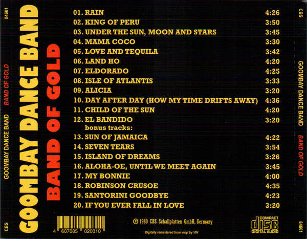 Goombay Dance Band - Land of Gold CD Import