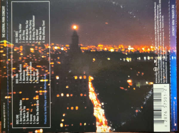 Dave Matthews Band - Central Park Concert Triple CD Import