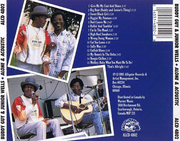 Buddy Guy & Junior Wells - Alone & Acoustic CD Import