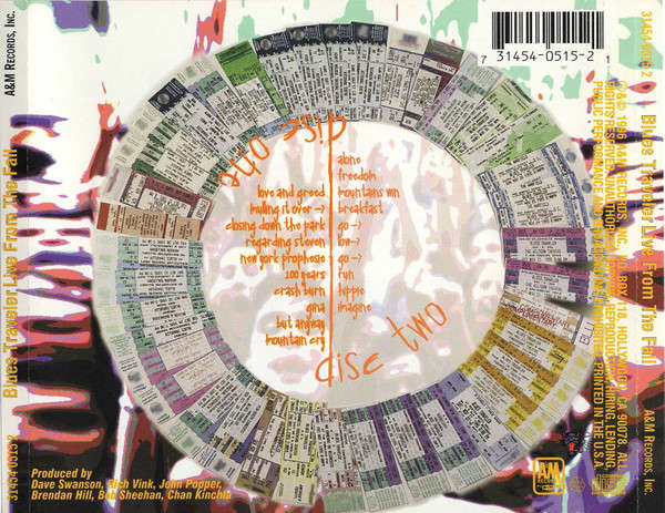 Blues Traveler - Live From the Fall Double CD Import