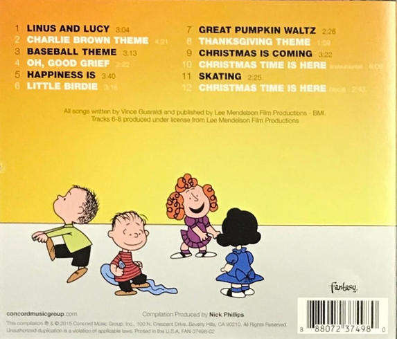 Vince Guaraldi Trio - Peanuts Greatest Hits CD Import Sealed