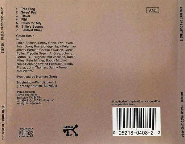 Count Basie - Best of CD Import