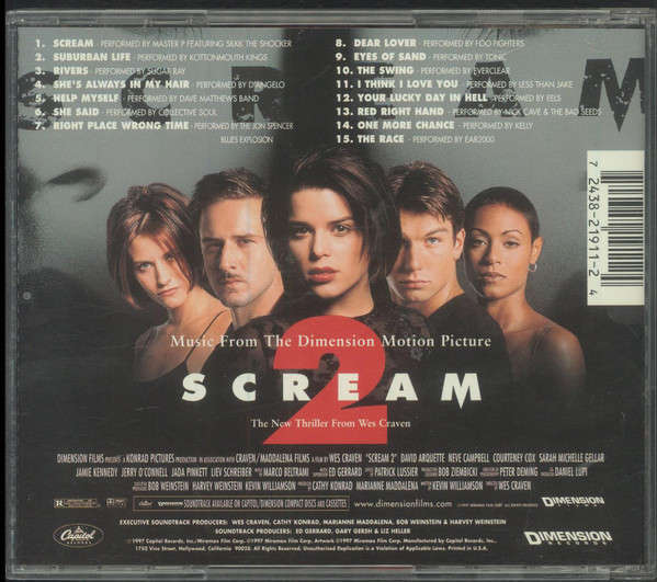 Soundtrack - Scream & Scream 2 - 2x CD Set Import