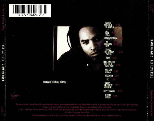 Lenny Kravitz - Let Love Rule CD Import