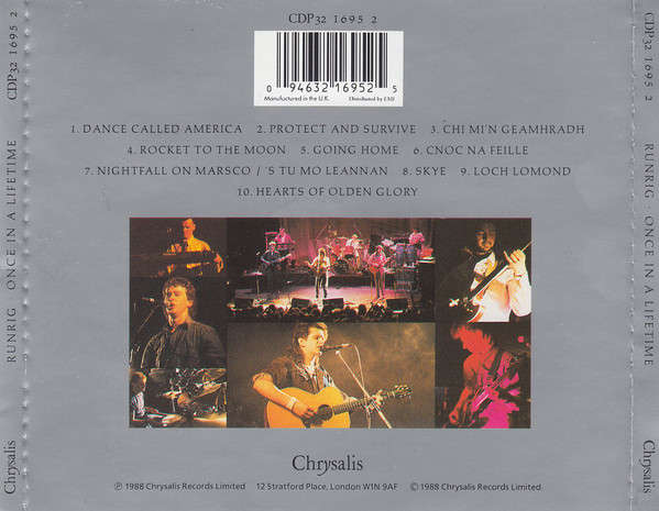 Runrig - Once In a Lifetime CD Import