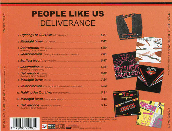 People Like Us - Deliverance (Singles Collection) CD Import
