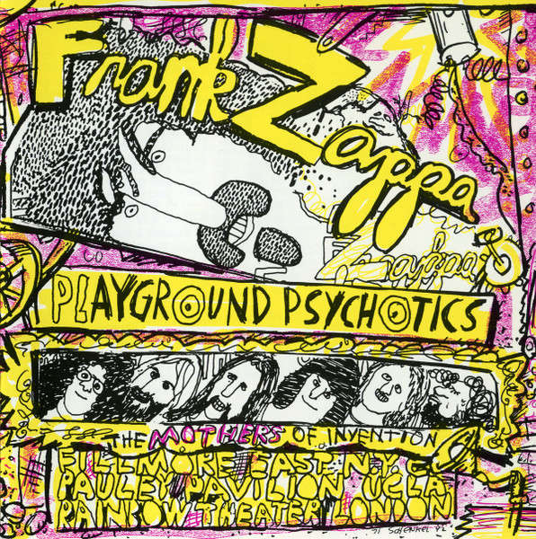 Frank Zappa & Mothers of Invention - Playground Psychotics Double CD Import