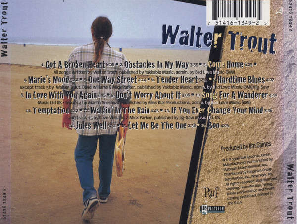 Walter Trout - Walter Trout CD Import