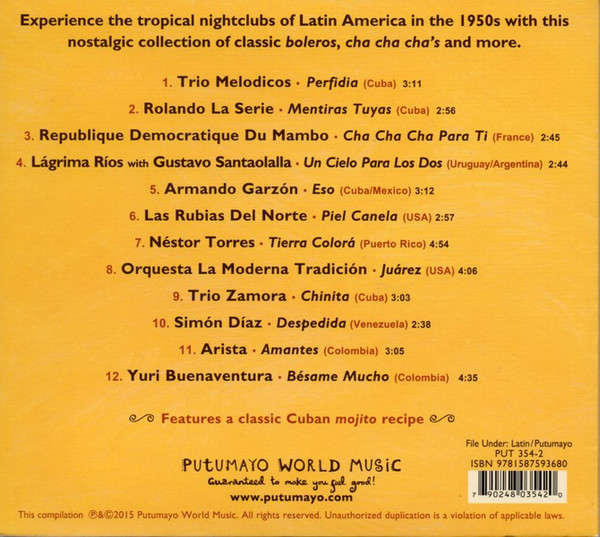 Putumayo Various - Vintage Latino CD Import