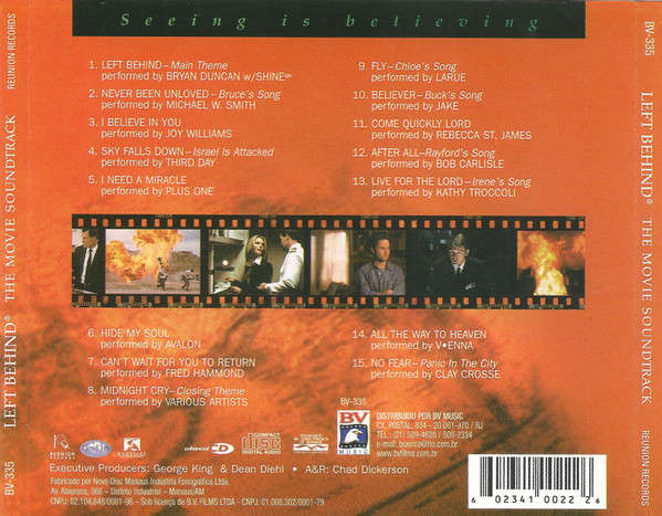 Soundtrack -  Left Behind CD Import