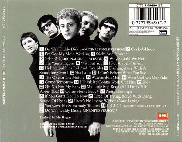 Manfred Mann - Best of the EMI Years CD Import