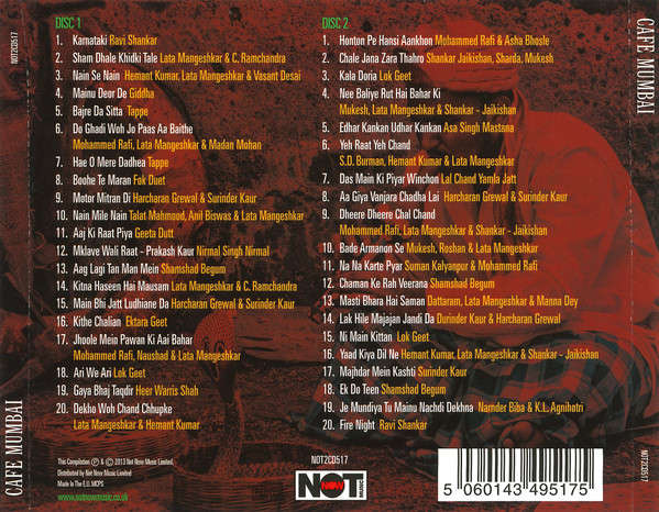 Various - Cafe Mumbai Double CD Import