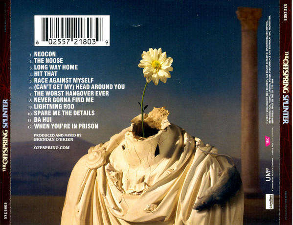 The Offspring - Splinter CD Import Sealed