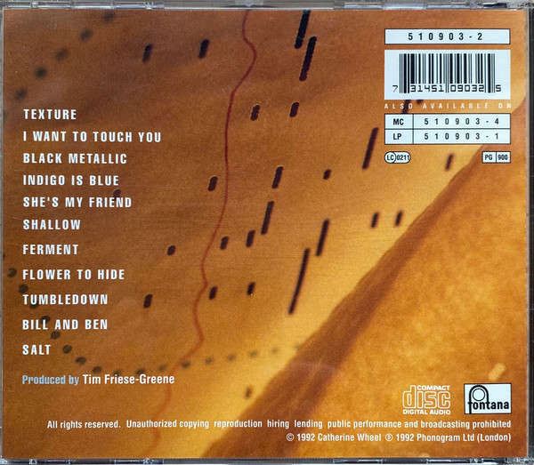Catherine Wheel - Ferment CD Import