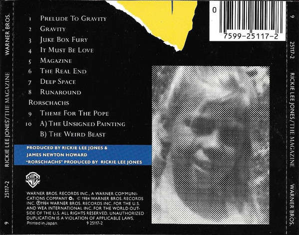 Rickie Lee Jones - The Magazine CD Import