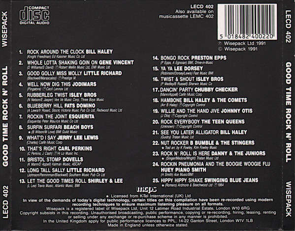 Various - Rock Era 7x CD Set Import