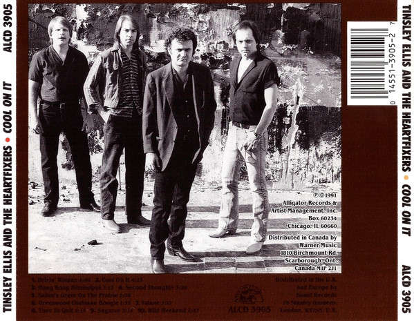 Tinsley Ellis & the Heartfixers - Cool On It CD Import