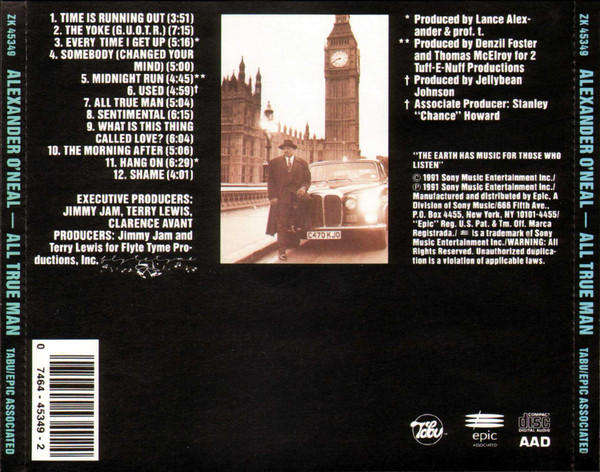 Alexander O'Neal - All True Man CD Import
