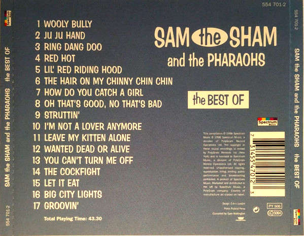 Sam the Sham & Pharaohs - Best of CD Import