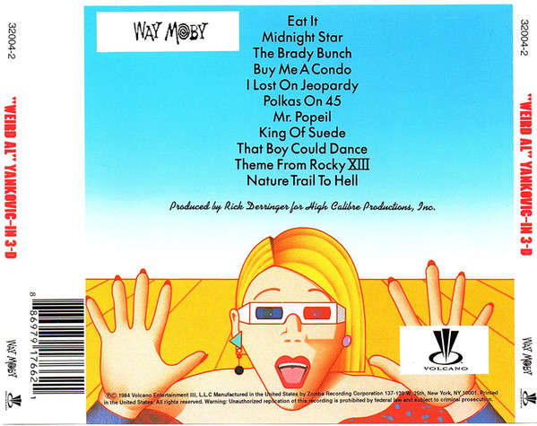 "Weird Al" Yankovic - In 3-D CD Import
