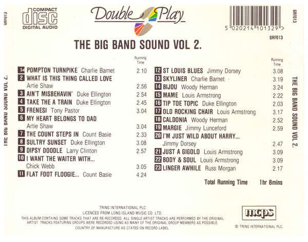 Various - Big Band Sound Vol. 2 CD Import