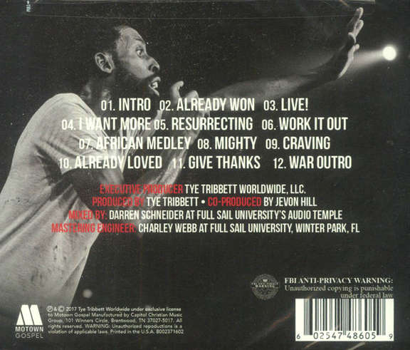 Tye Tribbett - The Bloody Win CD Import Sealed