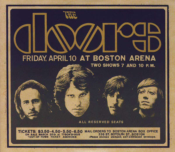 Doors - Live In Boston 1970 Triple CD Import Digipak